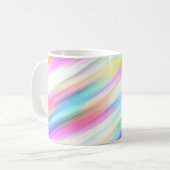 Mug abstrait arc-en-ciel (Devant gauche)