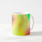 Mug abstrait arrière - plan flou. palette graphique mu (Devant droit)