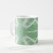 Mug Abstrait arrière - plan sans faille. Plusieurs lig (Devant gauche)