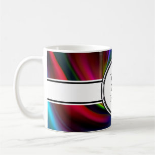 Mug Abstrait Arrière - plan Spirales doux I + votre te