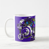 Mug Abstrait BALI Gecko (Gauche)