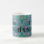 Mug Abstrait Boho Mandala Je Suis Assez Affirmation (Centre)