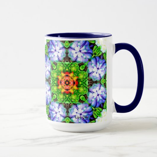 Mug Abstrait botanique (Droite)