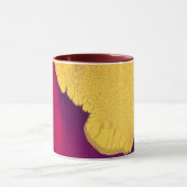Mug Abstrait Braise Dorée (Centre)
