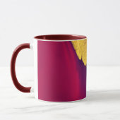 Mug Abstrait Braise Dorée (Gauche)