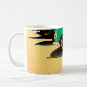 Mug Abstrait brosse Floral sans couture Patternabstra