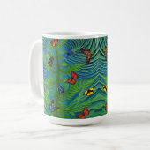 Mug Abstrait Butterfly Dream Garden (Devant gauche)