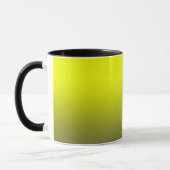Mug Abstrait citron brillant contraste de couleur pure (Gauche)