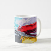 Mug Abstrait coloré (Devant droit)
