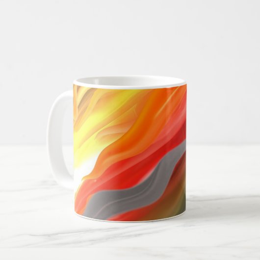 Mug Abstrait coloré (Devant gauche)