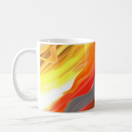 Mug Abstrait coloré (Gauche)