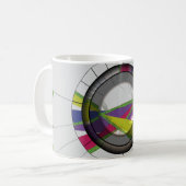 Mug Abstrait Coloré (Devant gauche)