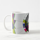 Mug Abstrait Coloré (Gauche)