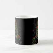 Mug Abstrait coloré Neon Gorilla (Centre)