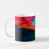 Mug Abstrait coloré vibrant (Gauche)