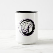 Mug Abstrait - Conception minimaliste moderne (Centre)