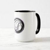 Mug Abstrait - Conception minimaliste moderne (Devant droit)