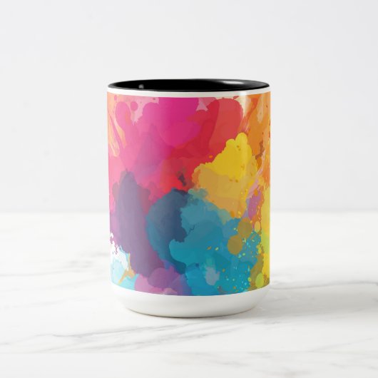 Mug Abstrait conçu (Centre)