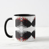 Mug Abstrait convoitise 7 péchés capitaux art à l'encr (Gauche)