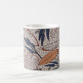 Mug Abstrait créatif tropical continu motif sur le dos (Centre)