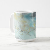 Mug Abstrait dans la cire froide et les huiles (Devant gauche)