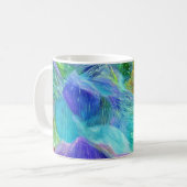 Mug Abstrait de Crystal Mountain (Devant gauche)
