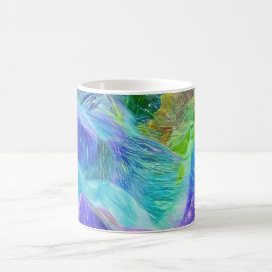 Mug Abstrait de Crystal Mountain (Centre)