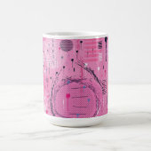Mug Abstrait de sundae à la fraise (Centre)