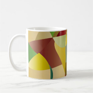 Mug Abstrait décor coloré fond abstrait, ab