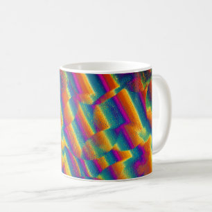 Mug Abstrait - Déformations en verre coloré