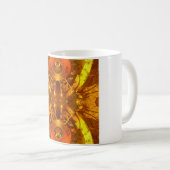 Mug Abstrait doré (Devant droit)