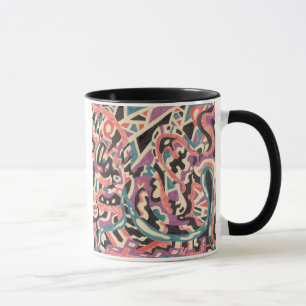 Mug abstrait d'origine "sauvage"