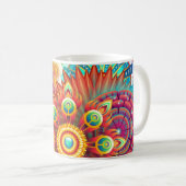Mug Abstrait dynamique (Devant droit)