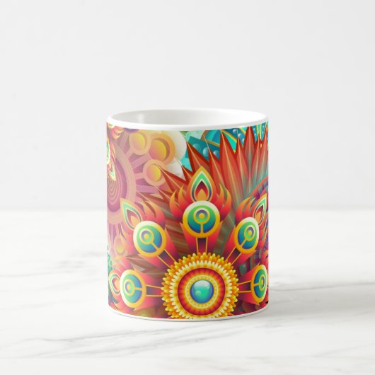 Mug Abstrait dynamique (Centre)