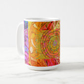 Mug Abstrait éclairé (Devant gauche)