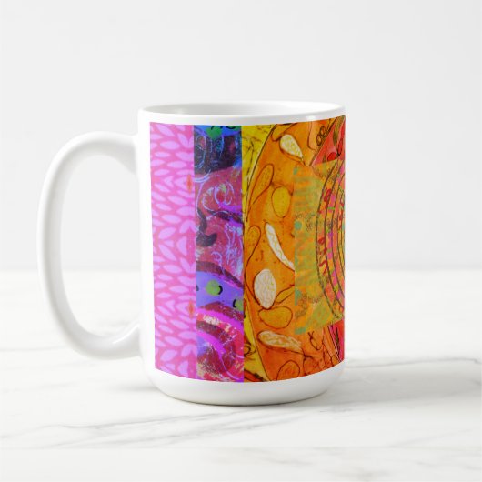 Mug Abstrait éclairé (Gauche)