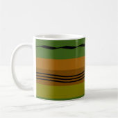 Mug Abstrait élégant motif géométrique moderne (Gauche)