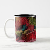 Mug Abstrait en tissu coloré (Gauche)