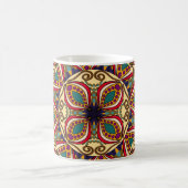 Mug Abstrait Ethnic Ornate Background, antique, (Centre)
