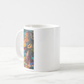 Mug Abstrait Face Art Hommes (Devant gauche)