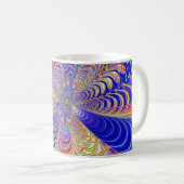Mug Abstrait fractal 061012d (Devant droit)