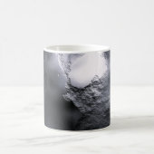 Mug Abstrait gel argent (Centre)
