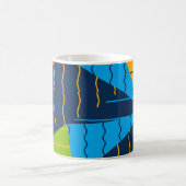 Mug Abstrait Géométrique Audacieux (Centre)