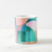 Mug Abstrait géométrique brillant et coloré (Centre)