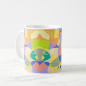 Mug Abstrait géométrique moderne coloré (Devant gauche)