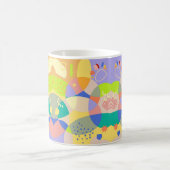 Mug Abstrait géométrique moderne coloré (Centre)