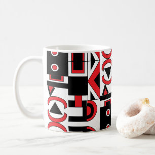 Mug Abstrait Géométrique Moderne Cool