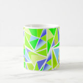 Mug Abstrait, géométrique, polygonal (Centre)