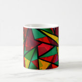 Mug Abstrait, géométrique, polygonal (Centre)