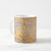 Mug Abstrait grunge métallique rusté fond abstrait, ag (Devant gauche)